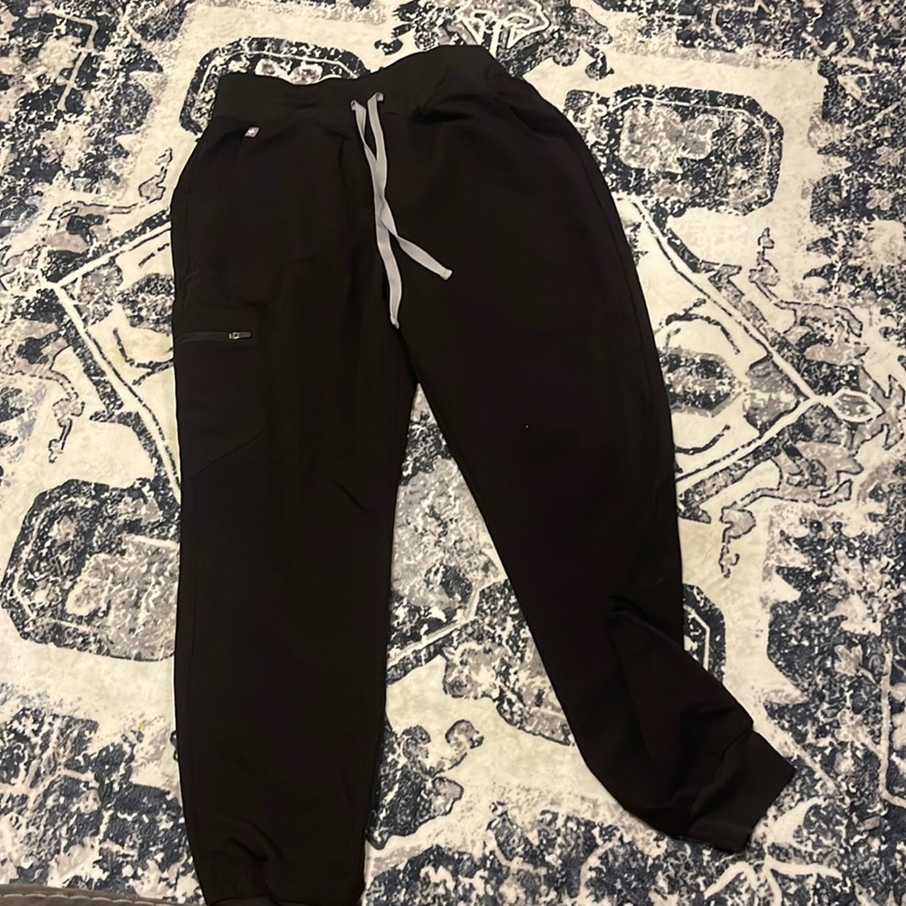 High wasted Zamora jogger scrub pants